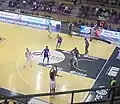 Match de Pro B en 2021 entre l'Élan Chalon et Vichy Clermont
