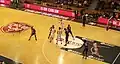 Match de Pro B en 2021 entre l'Élan Chalon et Vichy Clermont