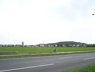La colline de la Revanche à Élancourt (butte artificielle).