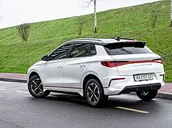 BYD e2 vue arrière