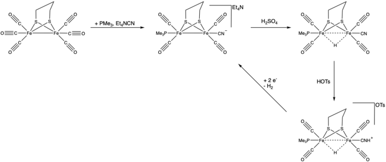 Précurseur électrocatalytique pour la production d'hydrogène.