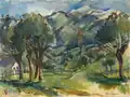 Paysage de Bucegi.
