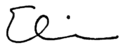 Signature de Eleni Kounalakis