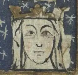 Portrait imaginaire d'Éléonore de Castille.