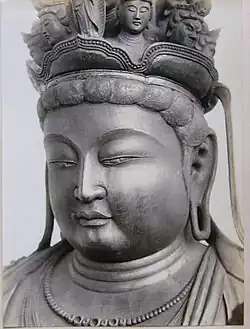 Statue de Kannon.