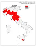 Parti en tête par province.