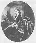 La princesse Élisabeth-Alexandrine von Clary und Aldringen en 1845