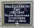 Plaque à Londres