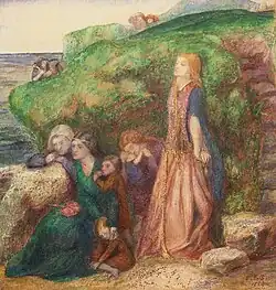 Elizabeth Siddal - Sir Patrick Spens (1858).