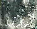Sermon sur la montagne de 1909; tombe du pasteur évangélique Karl Evertsbusch au cimetière de Bad Godesberg; détail