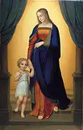 Marie et l'Enfant Jésus.