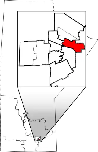Carte de la circonscription