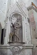 La statue de saint Éloi.