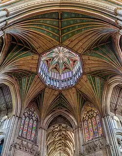 Croisée et lanterne de la cathédrale d'Ely.