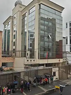 Ambassade à Bogotá.