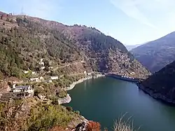 Le réservoir de Salime.