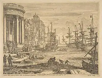 Embarquement de Sainte Ursule