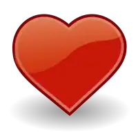 Le rouge, couleur de l’amour