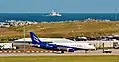 Embraer 170 d'Eastern Airways à Sumburgh en 2017