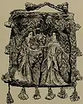 Aumônière du XIVe&nbsp;siècle (collection Bonnaffé).