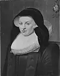 Emerentia Van den Eynde, épouse de Willem van Beveren (nl), Dordrecht, début du XVIIe siècle