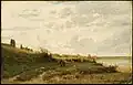 Village au bord de la mer (1866), musée des Beaux-Arts de Boston.