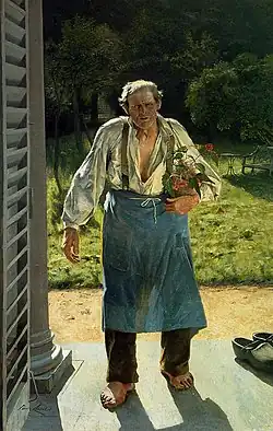 Le Vieux Jardinier (Émile Claus).