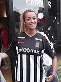 Photographie montrant la deuxième dauphine de Miss Belgique 2006, Emilie Dupuis