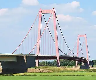Pont sur le Rhin à Emmerich