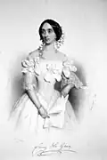 Emma La Grua, créatrice du rôle d'Irène