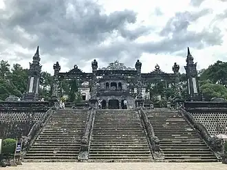 Tombeau de Khai-Dinh à Hué.