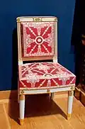 Chaise de style Empire.