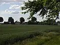 Autre vue de l'emplacement de l'ancienne maison forte.