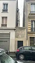 Empreinte de l'Ancien Chemin de la Voûte du Cours, no&nbsp;28.