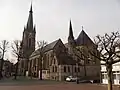 L'église catholique à Emsdetten.