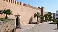 Partie alaouite de la face sud-ouest de l'enceinte de la kasbah