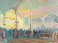 Bal Tabarin par Magnus Enckell, 1912.