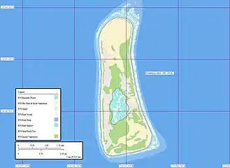 Carte d'Enderbury.