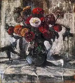 Fleurs dans une cruche (Virágok kancsóban)