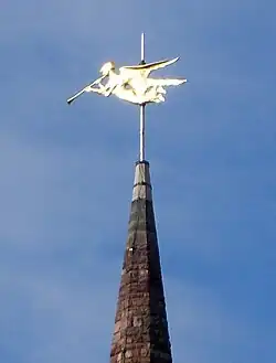 La flèche.