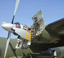 Vue du moteur.