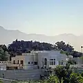 Vue de l'arrière en 2019