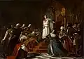 Henri III réprimandant ses nobles (1886).