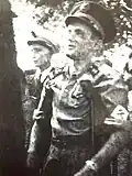 Alexandre Wassilieff après sa blessure en 1944.