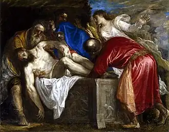 Mise au tombeau1559, musée du Prado, Madrid