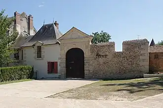 Portail de l'abbaye.