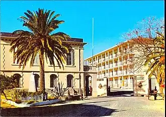 Entrée de la caserne Grignan à Toulon du 4e&nbsp;R.I.Ma.