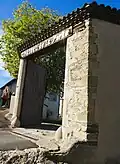 Entrée du château de la Porte