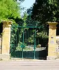Entrée du monastère des Clarisses.