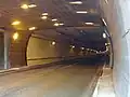 Entrée du tunnel du Somport côté français.